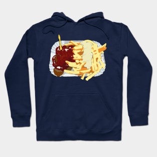 Currywurst mit Pommes Number Two Hoodie